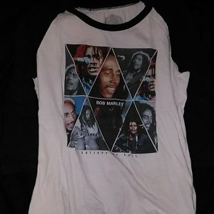 Bob Marley Baseball Tee